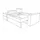 kaiser möbel Ecksofa mit schlaffunktion und bettkasten, Sofa U-form, Couch U-form CAPRI Neve Dunkelgrau