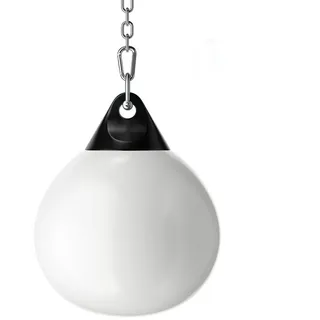 Costway Ø45 cm Wasserboxsack, 50 kg Boxing Punching Bag mit Verstellbarer Metallkette, Sicherheitsschnallen & Wasserschlauch, Punchingsack für Erwachsene & Kinder