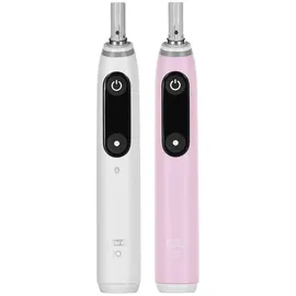 Oral-B iO Series 6 white + 2. Handstück pink sand
