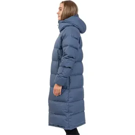 Bergans Damen Urban Down Long Mantel (Größe M, blau)