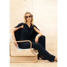 Madeleine Jerseyhose Businesshose Blau 20