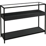 Homcom Konsolentisch 100 x 78 x 30 cm schwarz