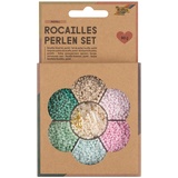 folia Perlen-Set Rocailles pastell