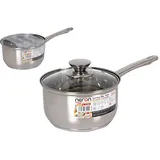 Quttin Neron - Stieltopf 18 cm, 3 l, Edelstahl Induktion C/T New Neron