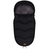 fillikid Kinderwagen Fusssack, Winterfusssack Ogre schwarz