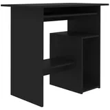 vidaXL Schreibtisch Schwarz 80x45x74 cm Holzwerkstoff