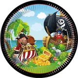 Procos Pappteller Piraten D23cm 8er