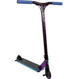 Hades - Eros 21 Scooter chrome 3 lines purple green blue - schwarz