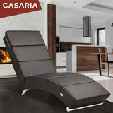 CASARIA Relaxliege London Dunkelbraun