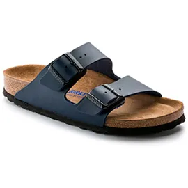 Birkenstock Arizona Weichbettung Birko-Flor schmal blau 44