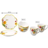 Villeroy & Boch Frühstücks-Set für 2, 6tlg. Spring Awakening Geschirr