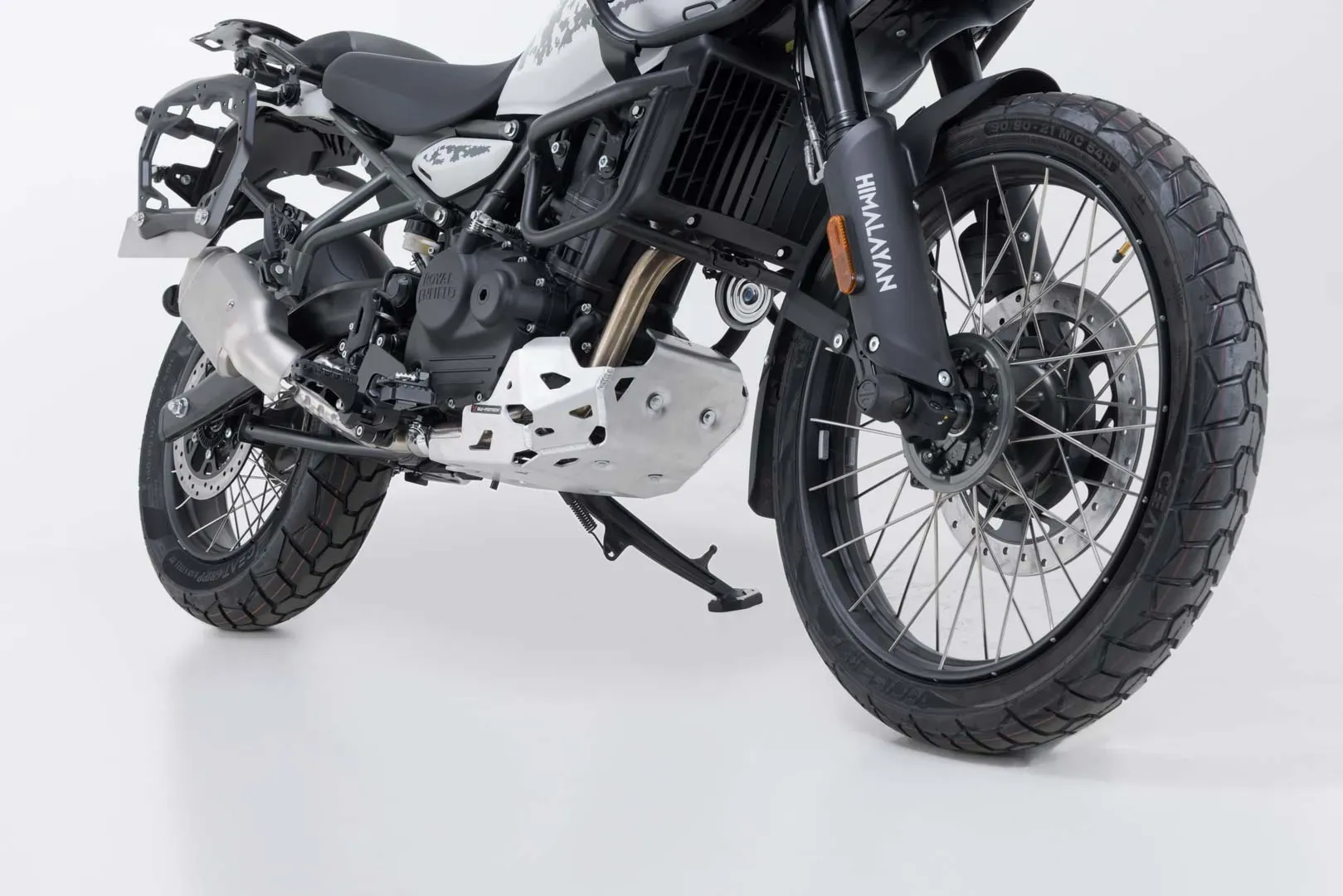 SW-Motech Motorschutz - Silbern. Royal Enfield Himalayan 450 / Rally.