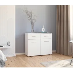 rauch Kommode »Aditio« - 93x42x81cm - weiß - Holz / Holz