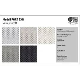 Cotta Boxspringbett COTTA "Fort mit Bettkasten, inkl. Topper", beige (natur), B:161cm L:228cm, 100% POLYESTER (PES), Komplettbetten, Boxspringbett, erhältlich in verschiedenen Breiten (160cm, 180cm & 200cm), Topseller