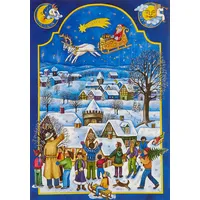 Richard Sellmer Verlag Adventskalender "Nikolaus im Schlitten"