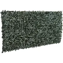 Outsunny Sichtschutzhecke 300 x 150 cm Dunkelgrün Kunststoff