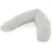 Theraline Stillkissenbezug 180 cm Herzen Grau
