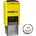 Motivstempel Smiley x cm Mehrfarbig
