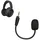 kwmobile Ersatz Kopfhörer Mikrofon kompatibel mit Corsair HS35 / HS45 Headset Gaming Headphones Mikrofon mit 3,5 mm Klinkenstecker - Schwarz