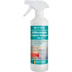 HOTREGA® Kühlschrank-Hygiene-Reiniger 3in1 H110232 , 500 ml - Sprühflasche