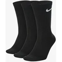 Nike Everyday Cushioned Crew-Trainingssocken Black/White 42-46