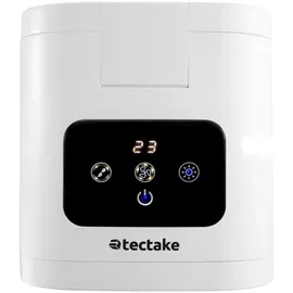 Tectake tectake® Luftkühler, 3in1, 5 Geschwindigkeits- und 2 Kühlstufen, Wassertank 250 ml, mit verstellbaren Lamellen