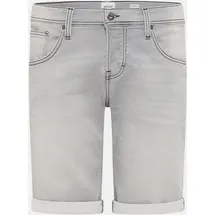 Mustang Jeans-Short Chicago in grau mit Kontrastnähten-W36