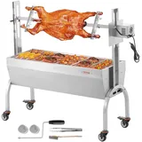 VEVOR Lammgrill Spanferkelgrill Spießbratengrill 52W 90kg Elektrisch 1185mm