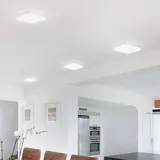 ETC Shop LED Decken Panel 4er Set quadratisch weiß
