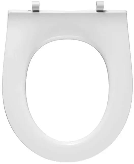 Pressalit Objecta Pro WC-Sitz 989011-DH4999 weiß polygiene, ohne Deckel, Standard, Kombi-Scharnier DH4, Edelstahl