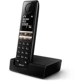 Konsole PHILIPS DECT D47 Duo SANS REPONDEUR Schwarz