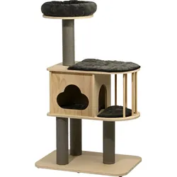 dobar Kratzbaum "Mila" mit Kuschelhöhle - 68 x 48 x 116 cm