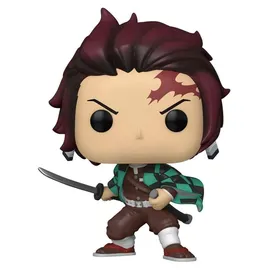 Funko Demon Slayer - Tanjiro Kamado 867 - Funko Pop! - Sammelfigur - Beige/Türkis/Rot