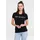 LOGOSHIRT T-Shirt "Friends - Logo", Damen, Gr. L, schwarz, 100% Baumwolle, bedruckt, lang, Rundhals, Shirts T-Shirt, mit lizenziertem Print