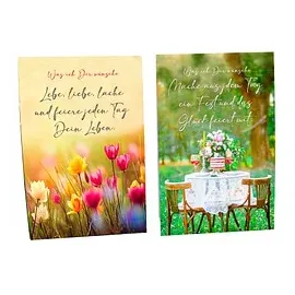 LUMA Aufstellkarte Was ich Dir wünsche... DIN B6 Schrift, 1 St.