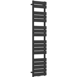 neu.haus Handtuchheizkörper 1600 x 400 mm 720 W schwarz Mittelventil