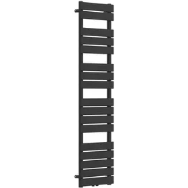 neu.haus Handtuchheizkörper 1600 x 400 mm 720 W schwarz Mittelventil