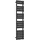 neu.haus Handtuchheizkörper 1600 x 400 mm 720 W schwarz Mittelventil