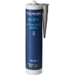 Tecwerk Acryl 310ml grau Kartusche