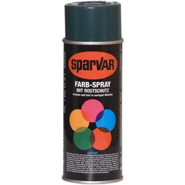Sparvar Farb-Spray mit Rostschutz 400ml RAL 9005 glänzend, 400 ml, Tiefschwarz
