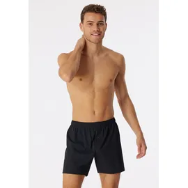 SCHIESSER Boxershorts Cotton Casuals schwarz S 2er Pack