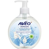 AVEO CREMESEIFE SENSITIVE Flüssigseife im Spender 0,5 l