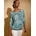 Mesh-Shirt Blau 48