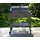 cozze Grillwagen 71 x 90 x 60 cm Stahl Schwarz