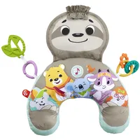 Fisher-Price Faultier-Spielkissen mit Vibration, Baby-Spielzeug ab 0 M
