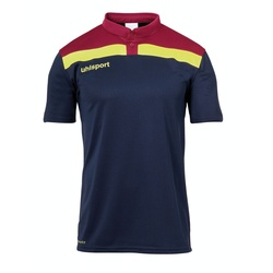 uhlsport Offense 23 Poloshirt marine/bordeaux/fluo gelb XXL