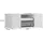 VCM Lowina TV-Lowboard 95 cm weiß