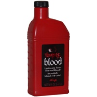 1 Flasche Vampirblut 470ml Kunstblut Theaterblut Blut Halloween künstliches Blut