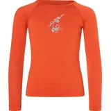 super.natural Bunny175 Langarm-T-Shirt Unisex Chilli/Various 110