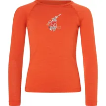 super.natural Bunny175 Langarm-T-Shirt Unisex Chilli/Various 110